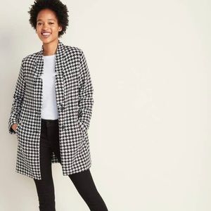 Old Navy Houndstooth 2-button Coat